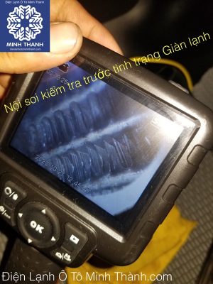 Kiểm tra Nội soi phía trong Giàn lạnh Ô Tô